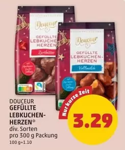 Lebkuchen - GEFÜLLTE LEBKUCHEN-HERZEN