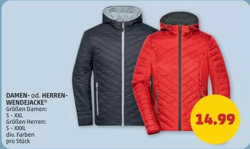 DAMEN- od. HERREN- WENDEJACKE