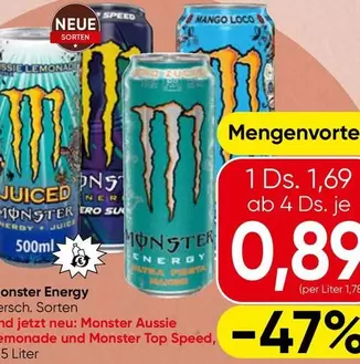 Monster -  Energy