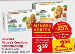 Gourmet - Nature's Creations Katzennahrung