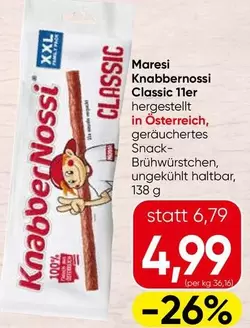Knabbernossi Classic 11er