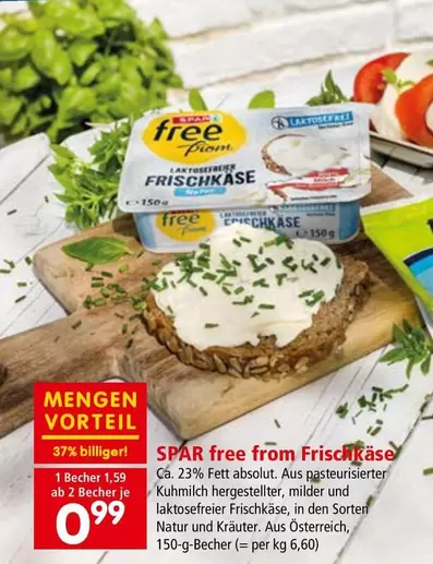 Free - free from Frischkäse