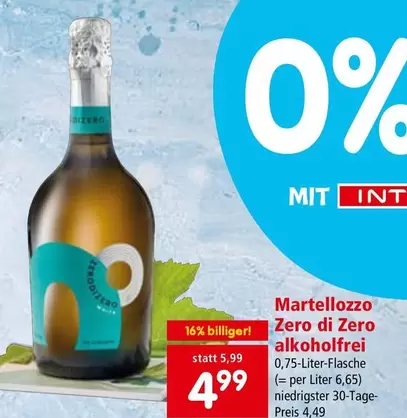 Zero di Zero alkoholfrei