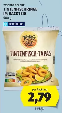 TINTENFISCHRINGE IM BACKTEIG