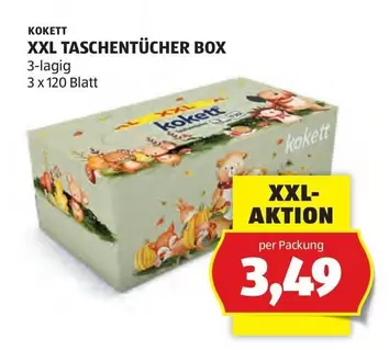 Box - XXL TASCHENTÜCHER BOX