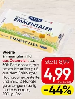 Emmentaler mild