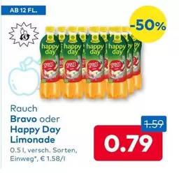 Bravo oder Happy Day Limonade