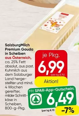 Premium Gouda in Scheiben