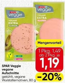 Vegan - vegane Aufschnitte