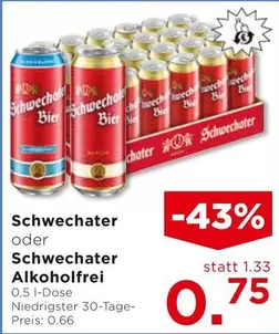 Schwechater oder Schwechater Alkoholfrei