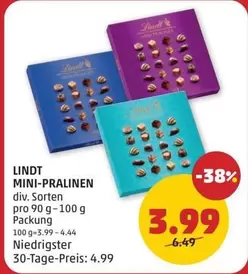 Lindt - MINI-PRALINEN