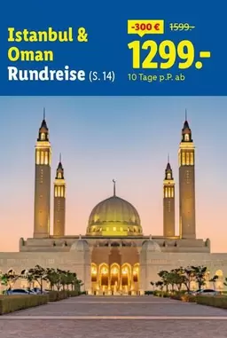 Oman - Istanbul &  Rundreise