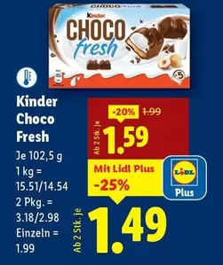 Kinder - Choco Fresh