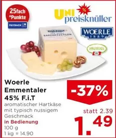 Emmentaler 45% F.i.T