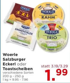 Salzburger Eckerl oder Toastscheiben