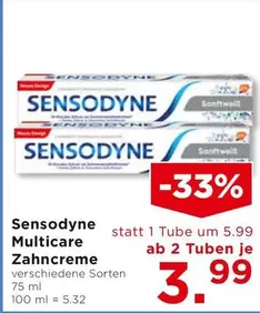 Multicare Zahncreme