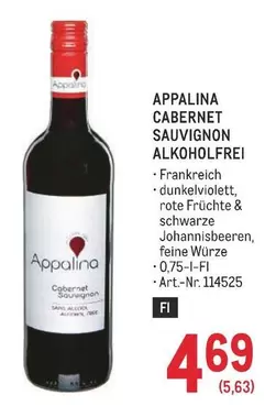 CABERNET SAUVIGNON ALKOHOLFREI