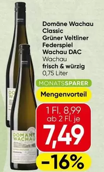 Classic Grüner Veltliner Federspiel Wachau DAC