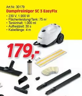 Dampfreiniger SC 3 EasyFix