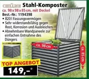 Stahl-Komposter