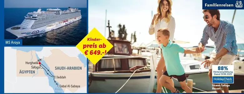 Kinder - Kreuzfahrten Adria