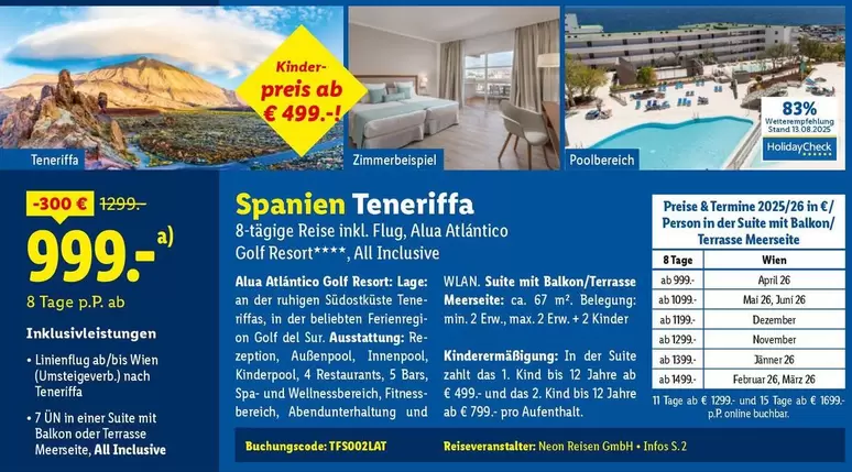 Kinder - Spanien Teneriffa