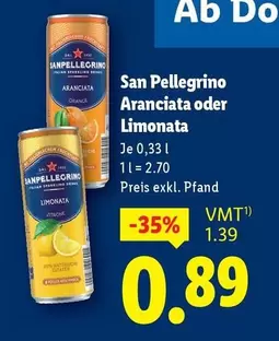 Orange - Aranciata oder Limonata