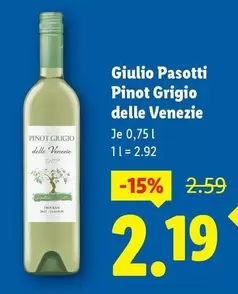 Pinot Grigio delle Venezie
