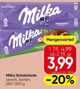 Milka - Schokolade