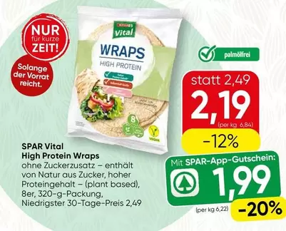 Vegan - High Protein Wraps