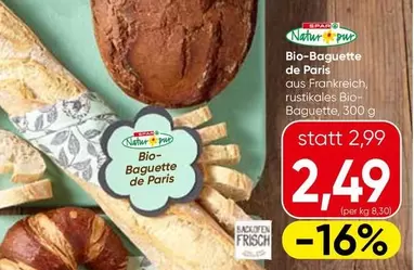 Bio - -Baguette de Paris