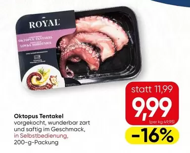 Royal - Oktopus Tentakel