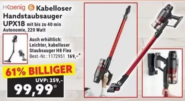 Flex - Kabelloser Handstaubsauger UPX18