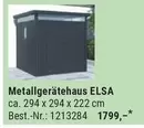 Elsa - Metallgerätehaus ELSA