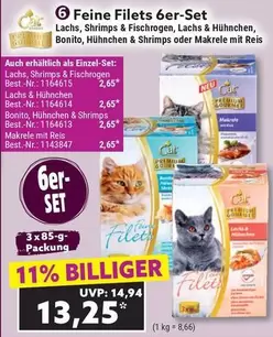 Gourmet - Feine Filets 6er-Set