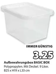 Box - Aufbewahrungsbox BASIC BOX