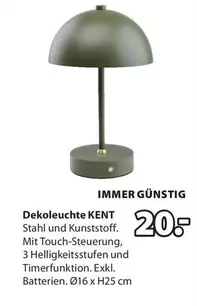 Dekoleuchte KENT