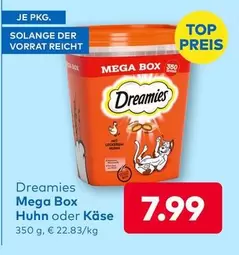 Box - Mega  Huhn oder Käse