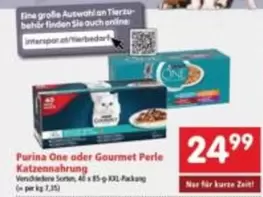 Gourmet - One oder  Perle Katzennahrung