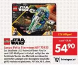 Star Wars - Jango Fetts Sternenschiff 75433