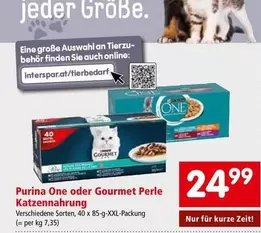 Gourmet - One oder  Perle Katzennahrung