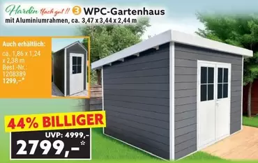WPC-Gartenhaus