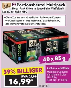Multipack Kitten in Sauce Feine Vielfalt