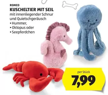 Hummer - KUSCHELTIER MIT SEIL