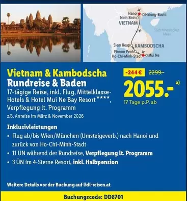 Baden - Vietnam & Kambodscha Rundreise &