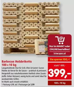 Palette - Holzbriketts