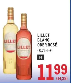 Lillet - BLANC ODER ROSÉ