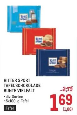 TAFELSCHOKOLADE BUNTE VIELFALT