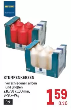 STUMPENKERZEN