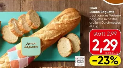 Weizen - Jumbo Baguette